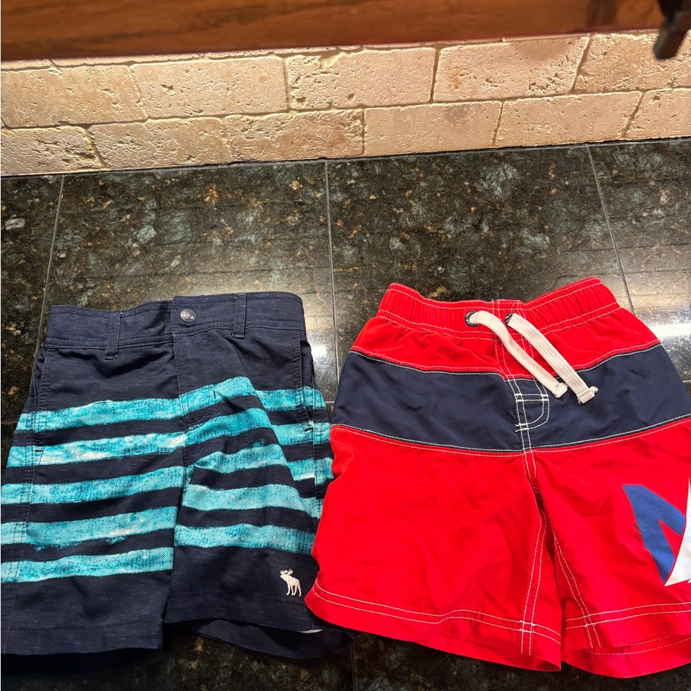 Little Boys Swim Shorts BUNDLE!! (size 4)